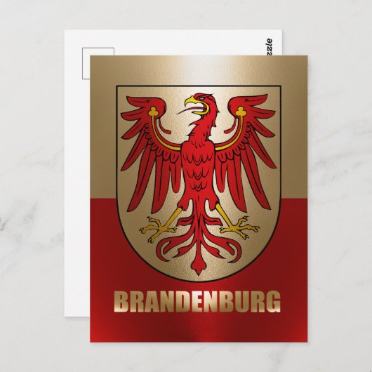 Carte Postale Brandebourg (Devant / Derrière)