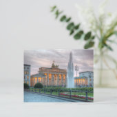 Carte Postale Brandenburger Tor (Debout devant)