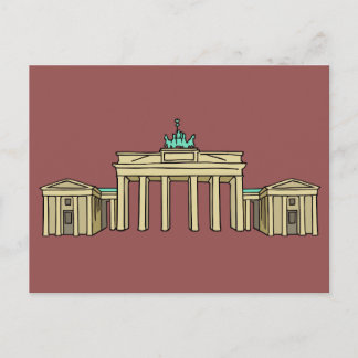 Carte Postale Brandenburger Tor Berlin