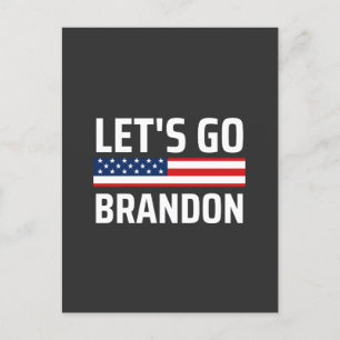 Carte Postale Brandon chant joe biden
