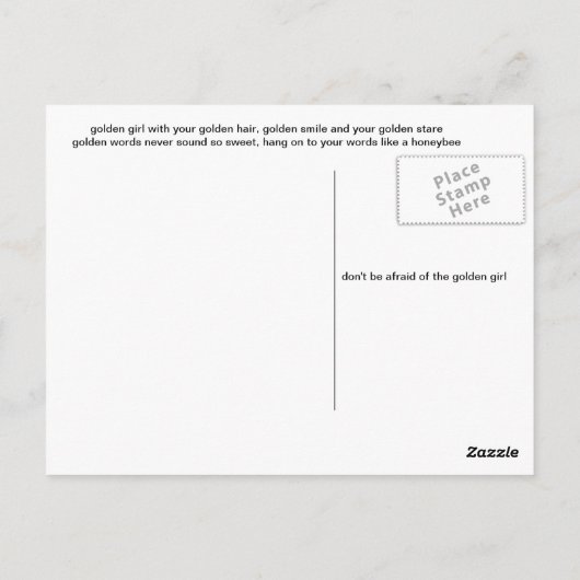 Carte Postale brandon reid 1 (Dos)