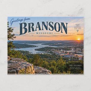 Carte Postale Branson Missouri