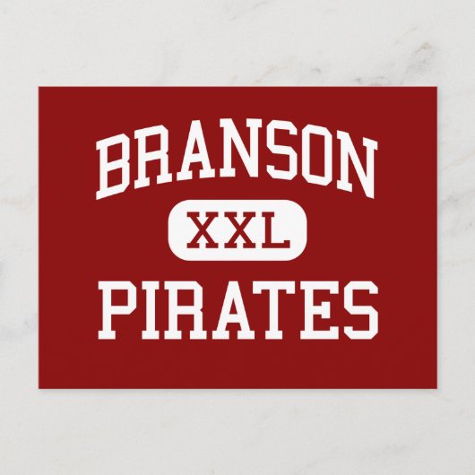 Carte Postale Branson - Pirates - Lycée - Branson Missouri (Devant)