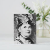 Carte Postale Brant - Joseph / chef indien mohawk (Debout devant)