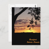 Carte Postale Brantford (Ontario), Canada (Devant / Derrière)