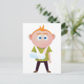 Carte Postale Bras brisé (Debout devant)