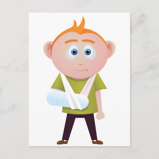 Carte Postale Bras brisé (Devant)