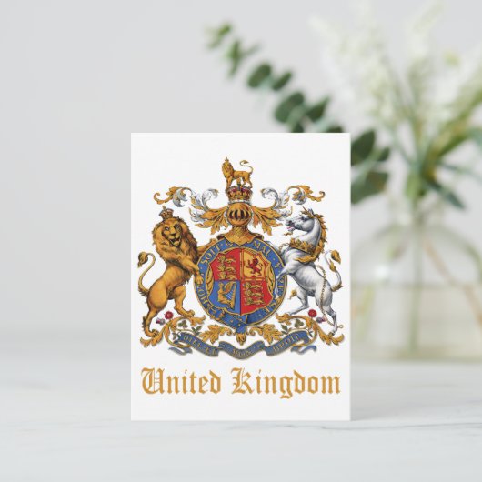 CARTE POSTALE BRAS DU ROYAUME-UNI (Debout devant)