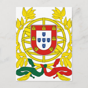 Carte Postale Brasão de Armas (Armoiries du Portugal)