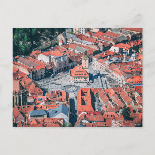 Carte Postale Brasov, paysage urbain roumain,