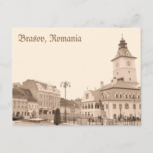 Carte Postale Brasov, Roumanie (Devant)