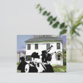 Carte Postale Brass Band at Delaware House (Debout devant)