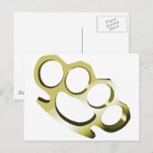 Carte Postale Brass Knuckkls (Devant / Derrière)