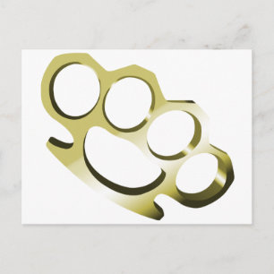 Carte Postale Brass Knuckkls