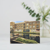 Carte Postale Brasserie Crate Canal Side River Lea (Debout devant)