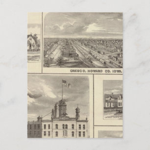 Carte Postale Brasserie Eagle, Cedar Rapids