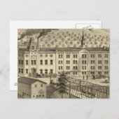 Carte Postale Brasserie et malt maison de A Reymann (Devant / Derrière)