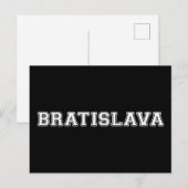 Carte Postale Bratislava (Devant / Derrière)