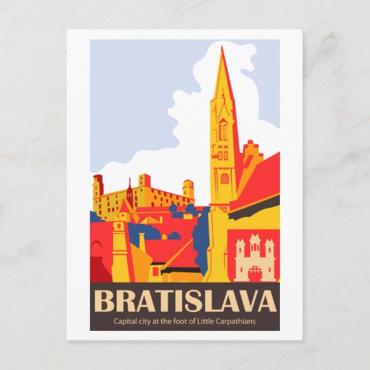 Carte Postale Bratislava (Devant)