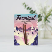 Carte Postale Brauneck Bavaria, Allemagne poster ski (Debout devant)