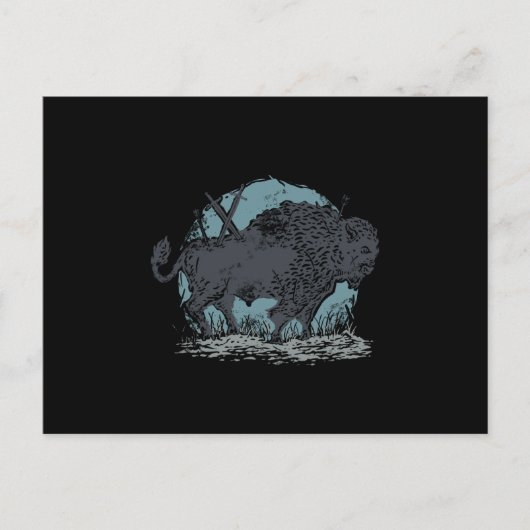 Carte Postale Brave guerrier (Devant)