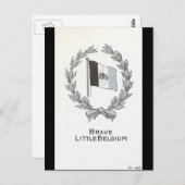 Carte Postale Brave Little Belgium (Devant / Derrière)