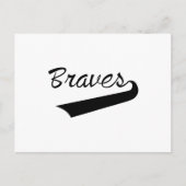 Carte Postale Braves (Devant)