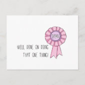 Carte postale "Bravo" (Art par Em Somerville) (Devant)