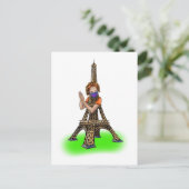 Carte Postale "Bravo,Merci" (Debout devant)