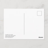 Carte Postale "Bravo,Merci" (Dos)