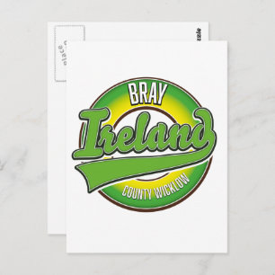 Carte Postale Bray Comté Wicklow Irlande.