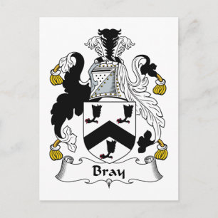 Carte Postale Bray Family Crest