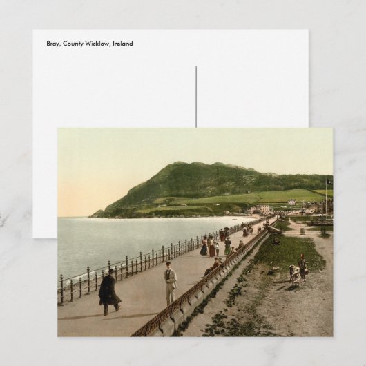 Carte Postale Bray II, comté de Wicklow (Devant / Derrière)