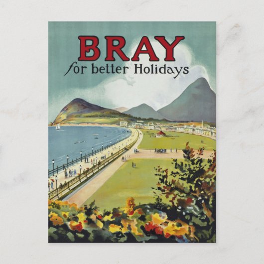 Carte Postale Bray ~ pour de meilleures vacances (Devant)