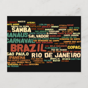 Carte Postale BRAZIL Postcard