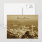 Carte Postale Brazil, Rio de Janeiro (Devant / Derrière)