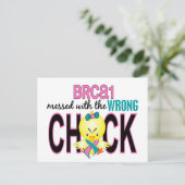Carte Postale BRCA1 Messagé Avec Un Faux Pouce (Debout devant)