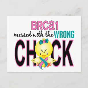 Carte Postale BRCA1 Messagé Avec Un Faux Pouce