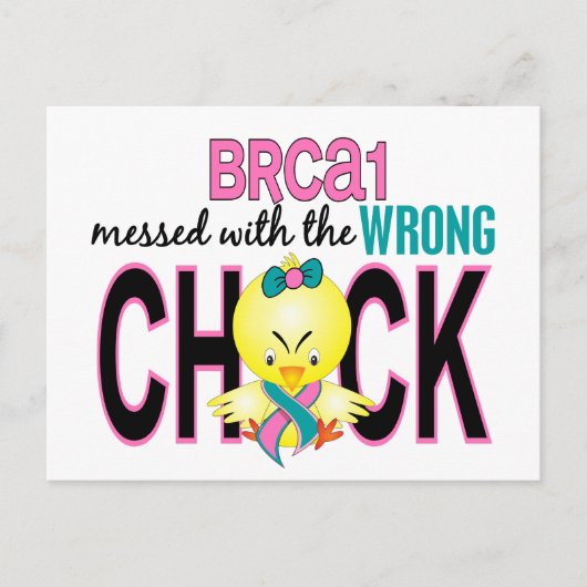 Carte Postale BRCA1 Messagé Avec Un Faux Pouce (Devant)