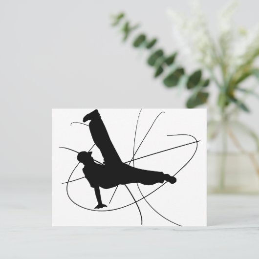 Carte Postale Breakdance (Debout devant)