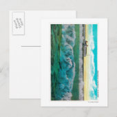 Carte Postale Breakers à Long Beach, Californie (Devant / Derrière)