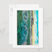 Carte Postale Breakers à Long Beach, Californie (Devant / Derrière)