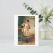 Carte Postale Breakfast Kitty (Debout devant)