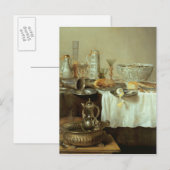 Carte Postale Breakfast Still Life, 1638 (Devant / Derrière)