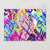 Carte Postale Breaking Free : Art Abstrait (Devant)