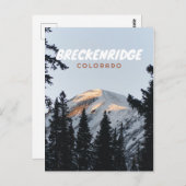 Carte Postale Breckenridge Colorado (Devant / Derrière)