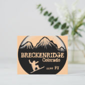 Carte postale Breckenridge Colorado (Debout devant)