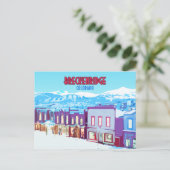 Carte Postale Breckenridge Colorado Downtown Mountains (Debout devant)