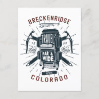 Breckenridge Colorado sac à dos Gear Retro Voyage