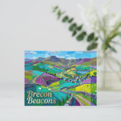 Carte Postale Brecon Beacons Pays de Galles (Debout devant)